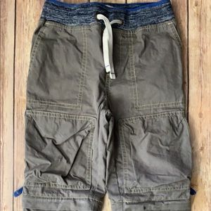 Mini Boden Boys Cargo ZIP Off Pants 5Y